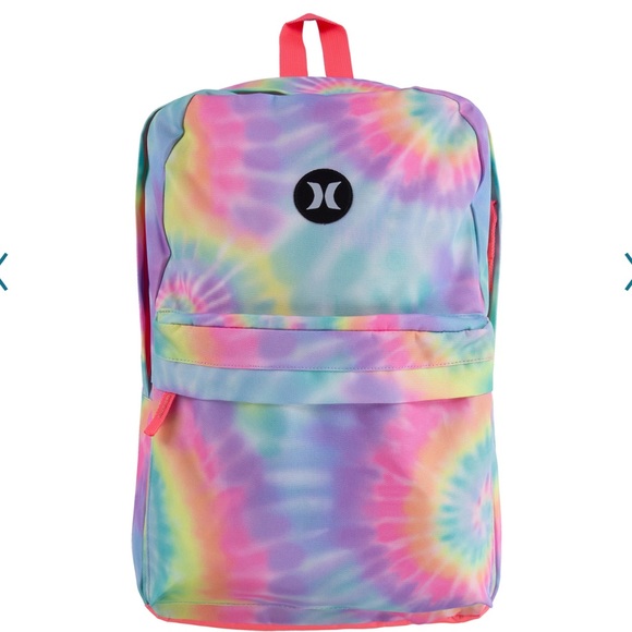 Hurley Handbags - NWT Hurley One and Only Pastel Tie Dye Backpack